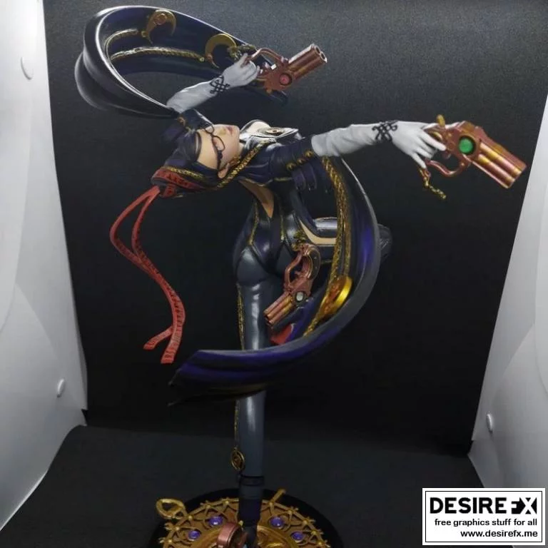 巴耶塔 3D打印模型|Bayonetta – 3D Print Model