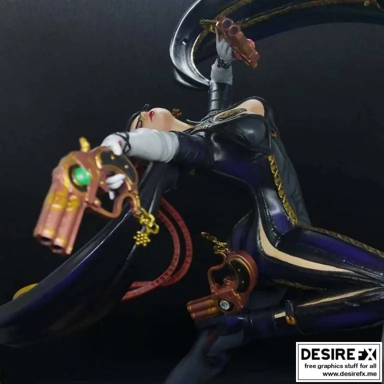 巴耶塔 3D打印模型|Bayonetta – 3D Print Model