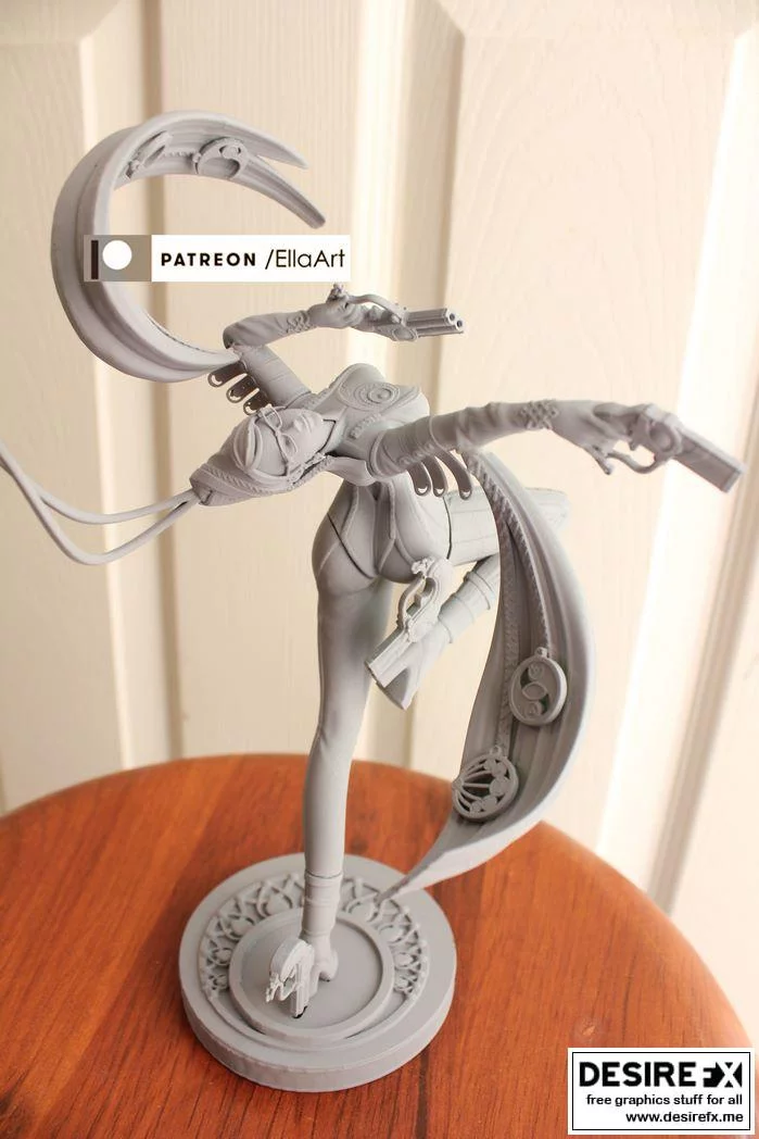 巴耶塔 3D打印模型|Bayonetta – 3D Print Model