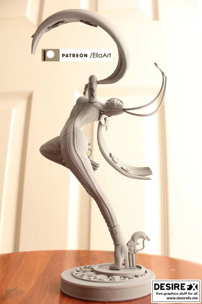 巴耶塔 3D打印模型|Bayonetta – 3D Print Model