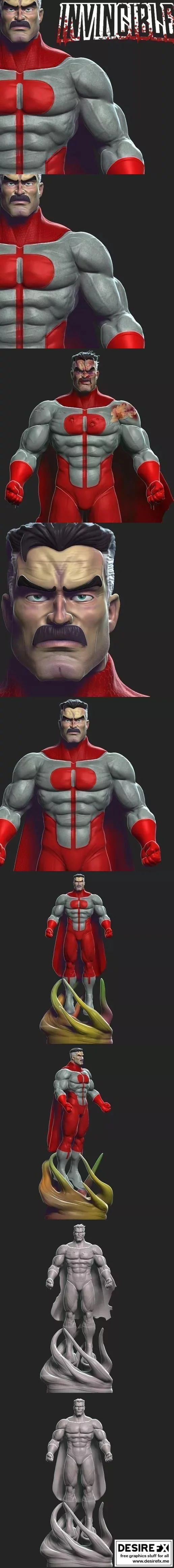 奥米勒 3D打印模型|Omni Man – 3D Print Model