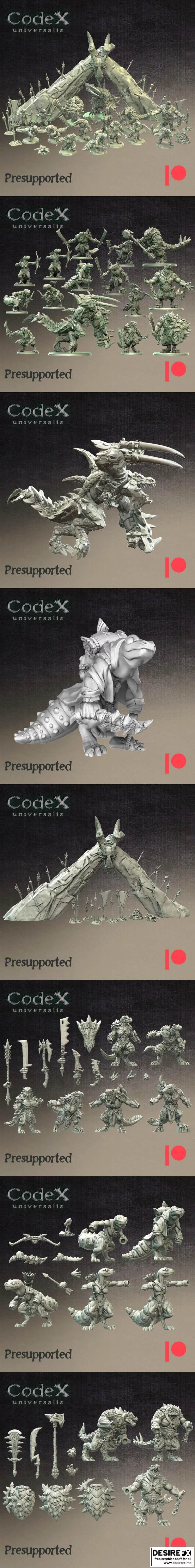 Kha Tribe – 3D打印模型：动漫游戏角色还原|Kha Tribe – 3D Print Mode