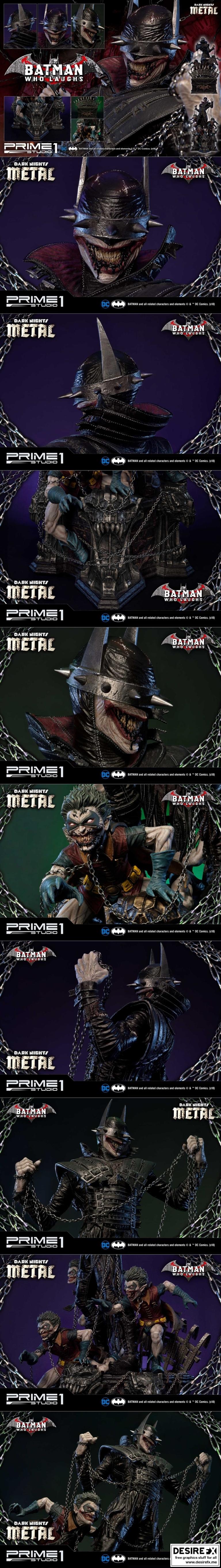 蝙蝠侠：谁在笑 3D打印模型|Batman Who Laughs – 3D Print Model