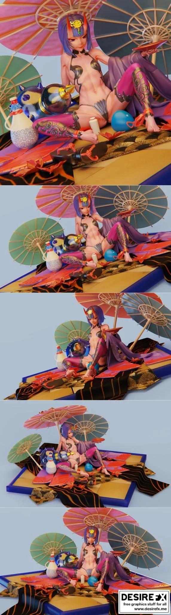 Shuten Douji 3D打印模型|Shuten Douji – 3D Print Model