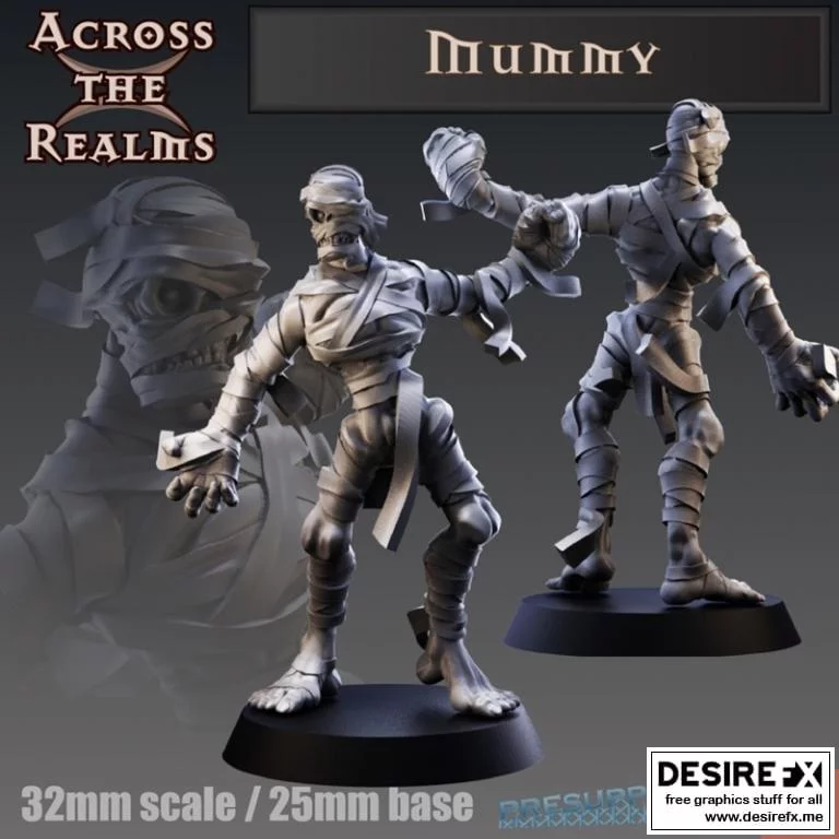 Mummy 3D打印模型|Mummy – 3D Print Model