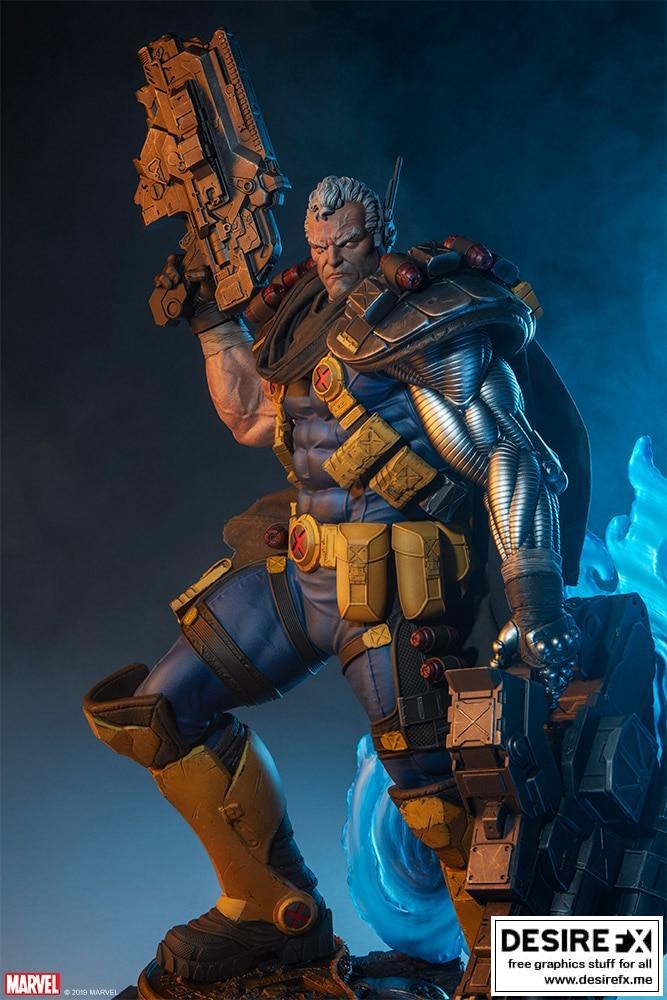 漫威X战警-电缆-3D打印模型|Marvel’s X-Men – Cable – 3D Print Model