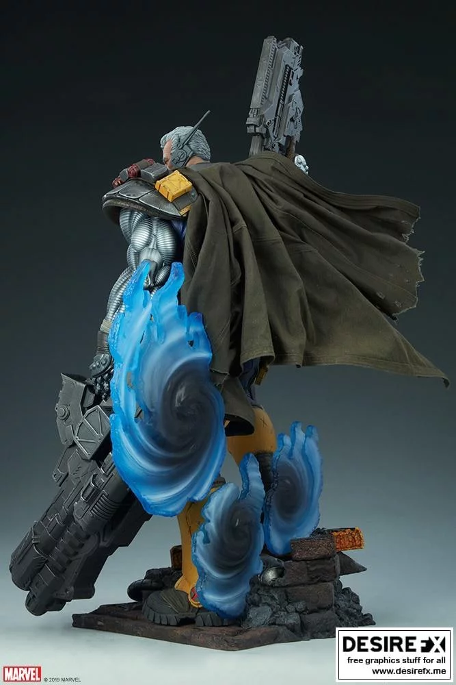 漫威X战警-电缆-3D打印模型|Marvel’s X-Men – Cable – 3D Print Model