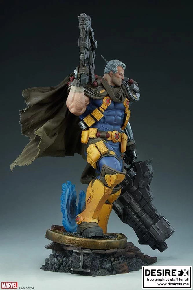 漫威X战警-电缆-3D打印模型|Marvel’s X-Men – Cable – 3D Print Model