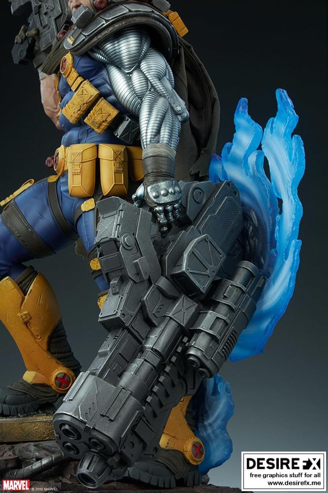 漫威X战警-电缆-3D打印模型|Marvel’s X-Men – Cable – 3D Print Model