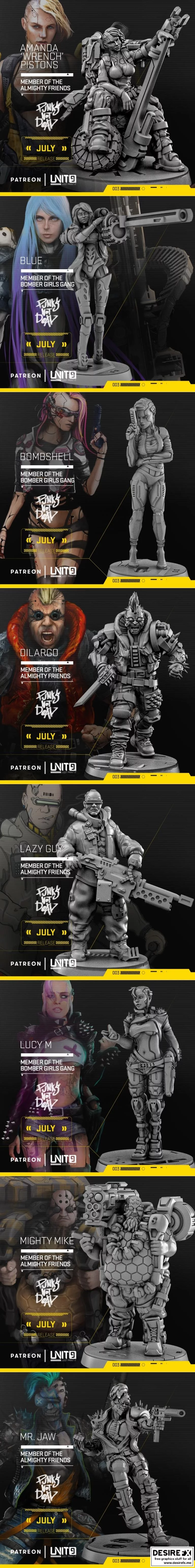 7月单元 - 3D打印模型：赛博朋克机械师|Unit 9 – July – 3D Print Model