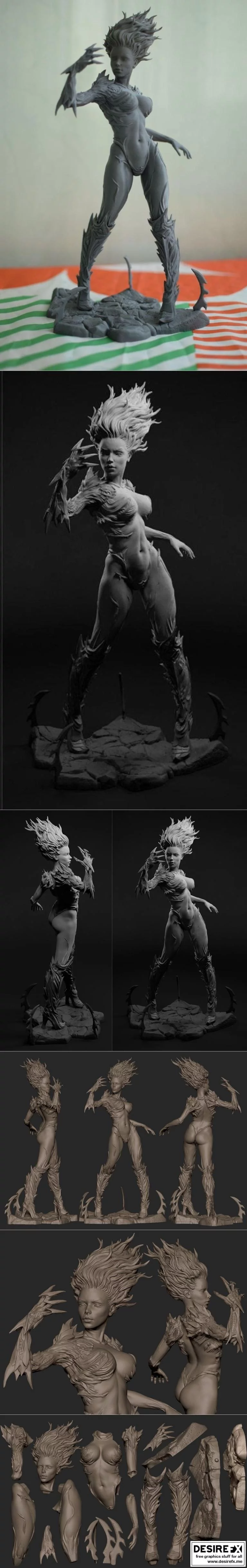 WitchBlade 3D打印模型|WitchBlade – 3D Print Model