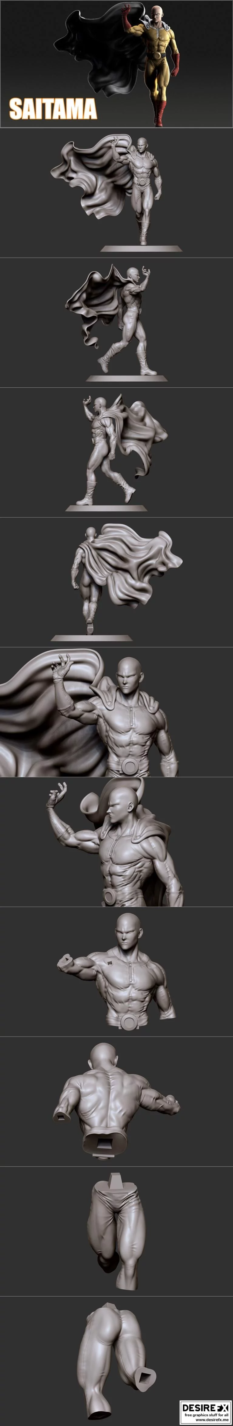 埼玉 3D打印模型|Saitama – 3D Print Model