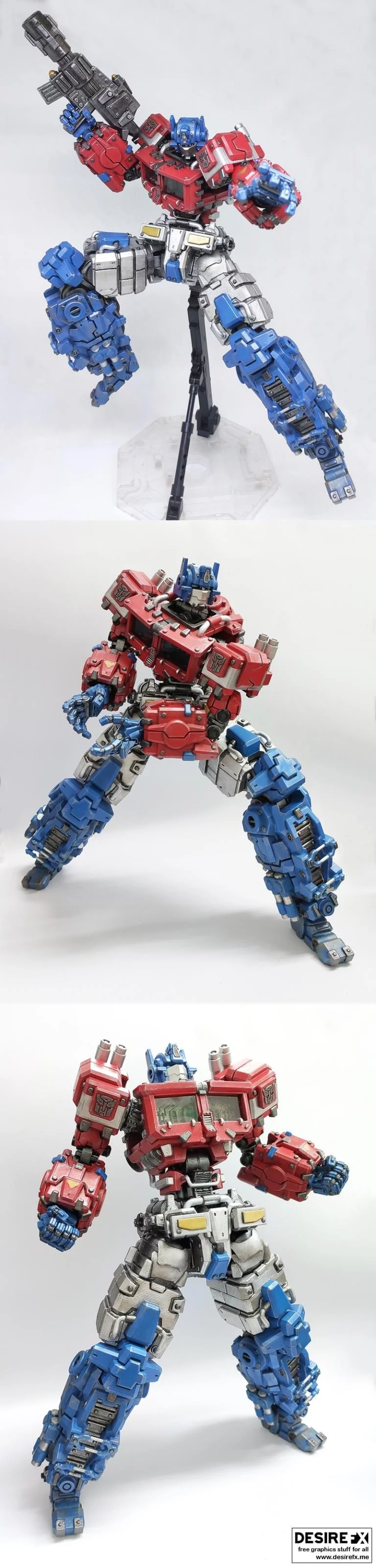 变形金刚-擎天柱-3D打印模型|Optimus Prime – 3D Print Model