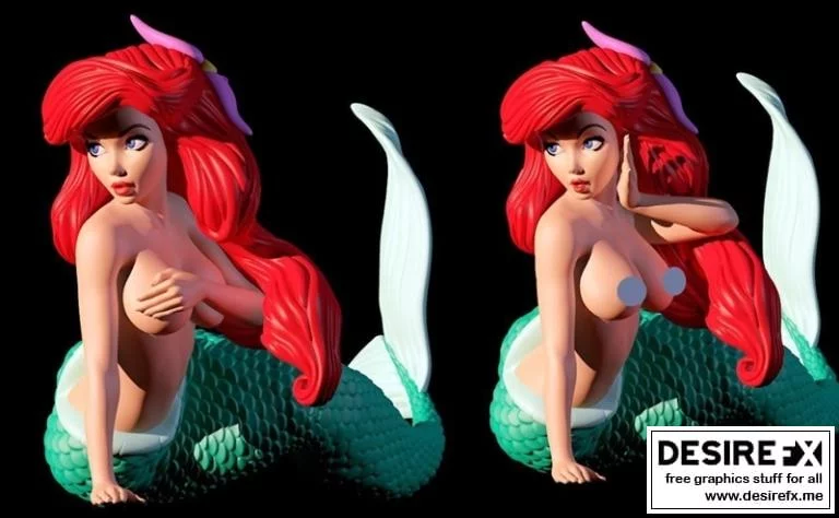 Ariel - 3D打印模型|Ariel – 3D Print Model