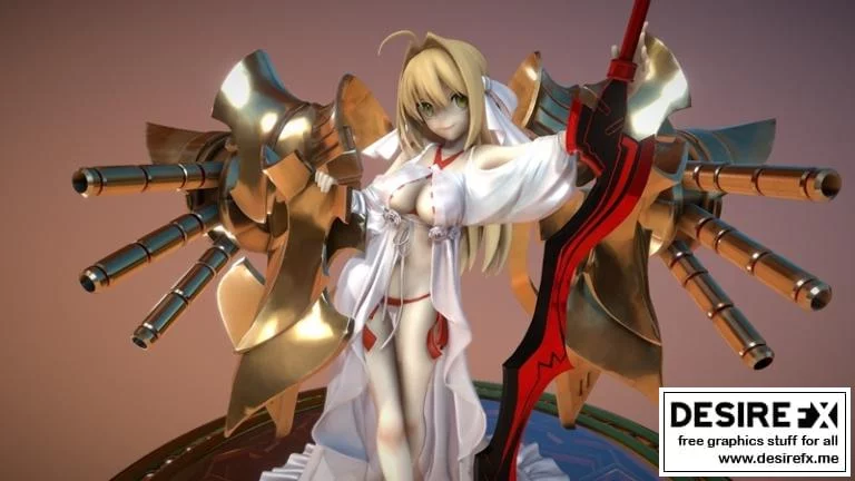 Saber 3D打印模型|Saber – 3D Print Mode