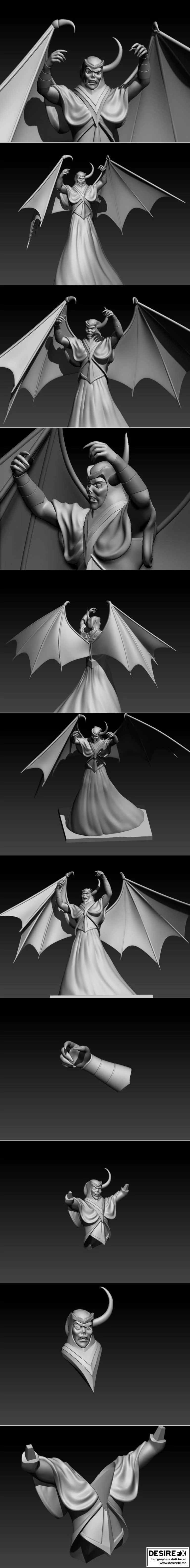 Venger - 3D打印模型：英雄角色立体造型|Venger – 3D Print Model