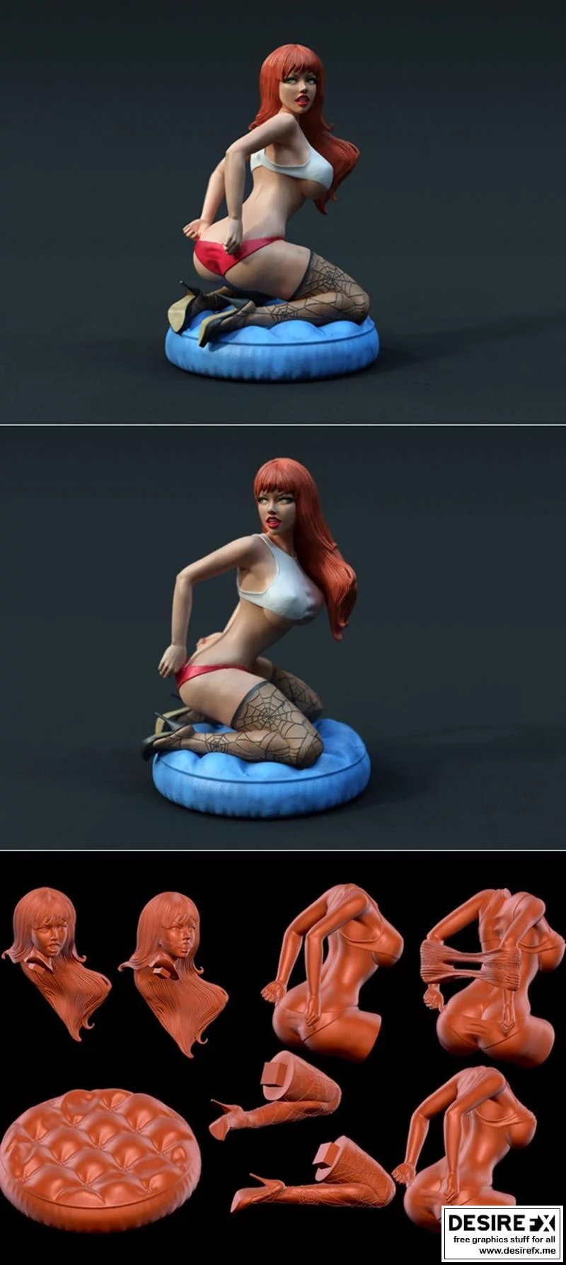 Onicron - 玛丽·简 - 3D打印模型|Onicron – Mary Jane – 3D Print Model