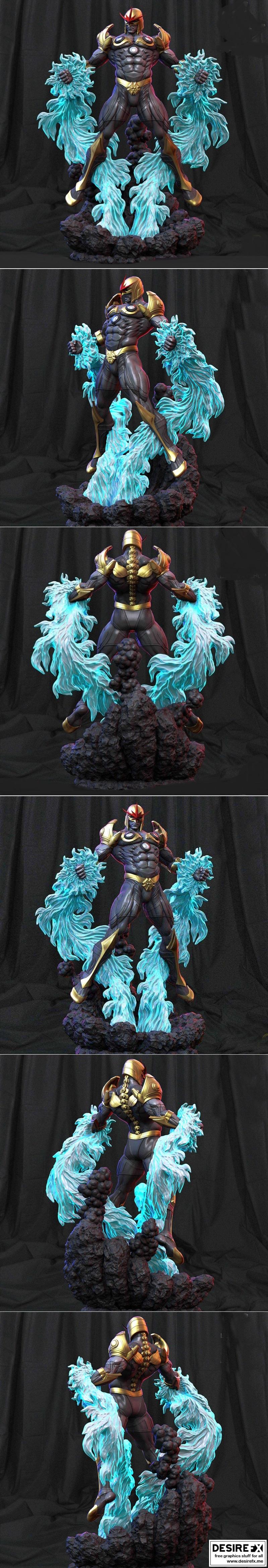 Nova - 3D打印动漫角色模型|Nova – 3D Print Model