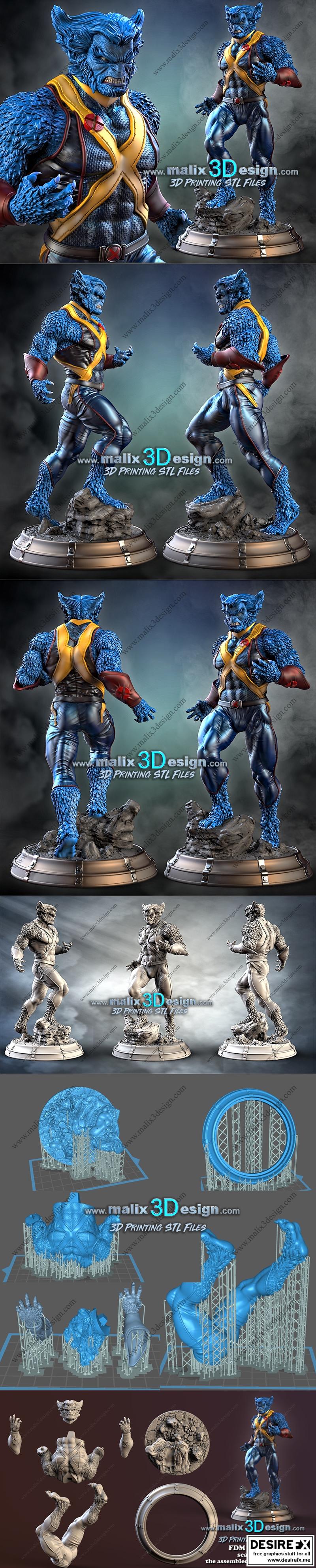 Beast 3D打印模型|Beast – 3D Print Model