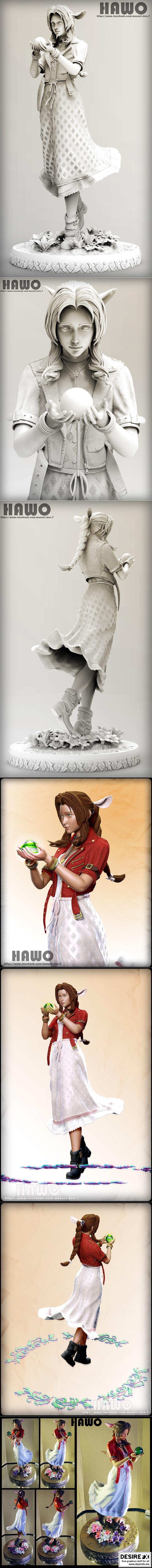 Aerith – 3D Print Model