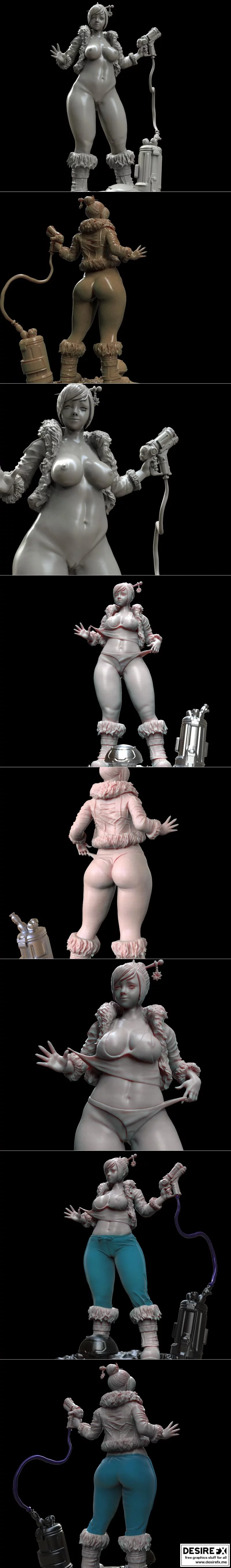 Mei - 3D打印动漫角色模型|Mei – 3D Print Model