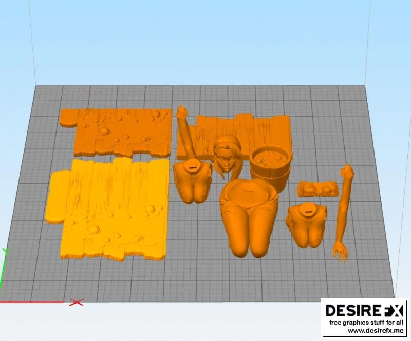 Cynderella Maid – 3D Print Model