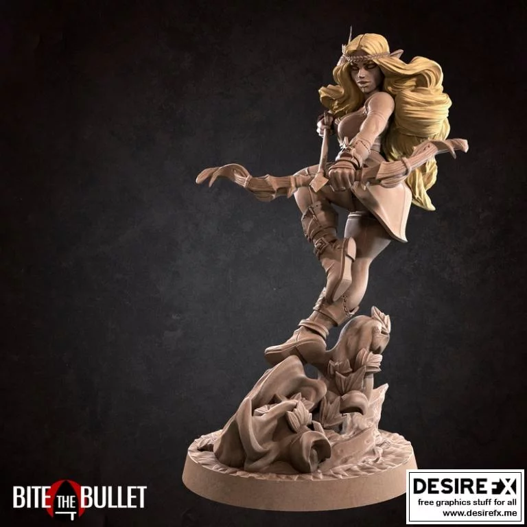 Lenore - 碎牙时刻 - 3D打印模型|Lenore – Bite The Bullet – 3D Print Model
