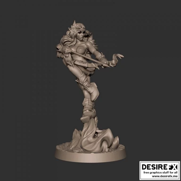 Lenore - 碎牙时刻 - 3D打印模型|Lenore – Bite The Bullet – 3D Print Model