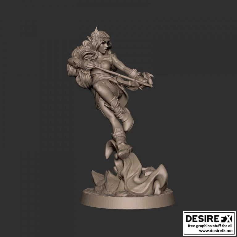 Lenore - 碎牙时刻 - 3D打印模型|Lenore – Bite The Bullet – 3D Print Model