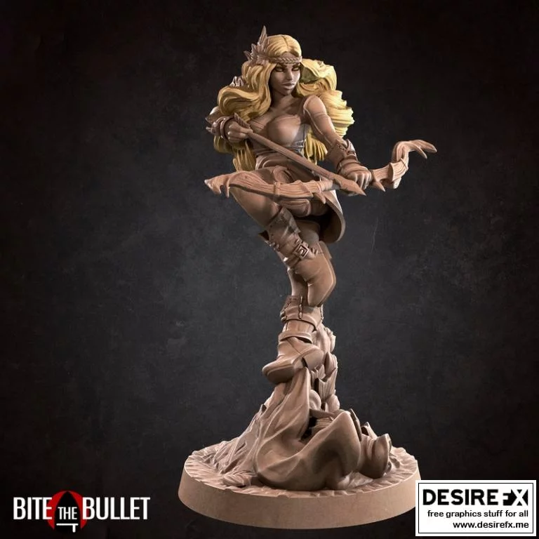 Lenore - 碎牙时刻 - 3D打印模型|Lenore – Bite The Bullet – 3D Print Model