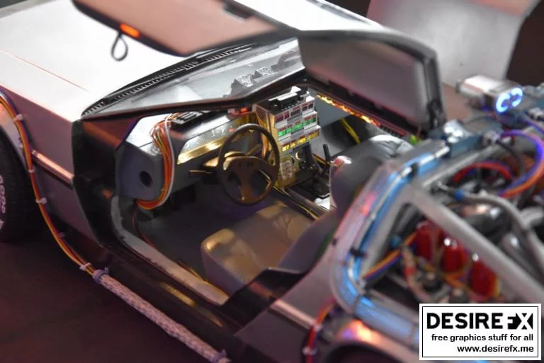 德利奥兰DMC-12 — 回到未来 — 3D打印模型|DeLorean DMC-12 – Back to the Future – DIY – 3D Print Model