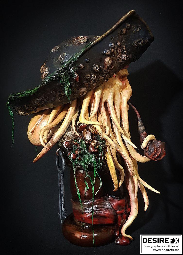 Davy Jones 3D打印模型|Davy Jones – 3D Print Model