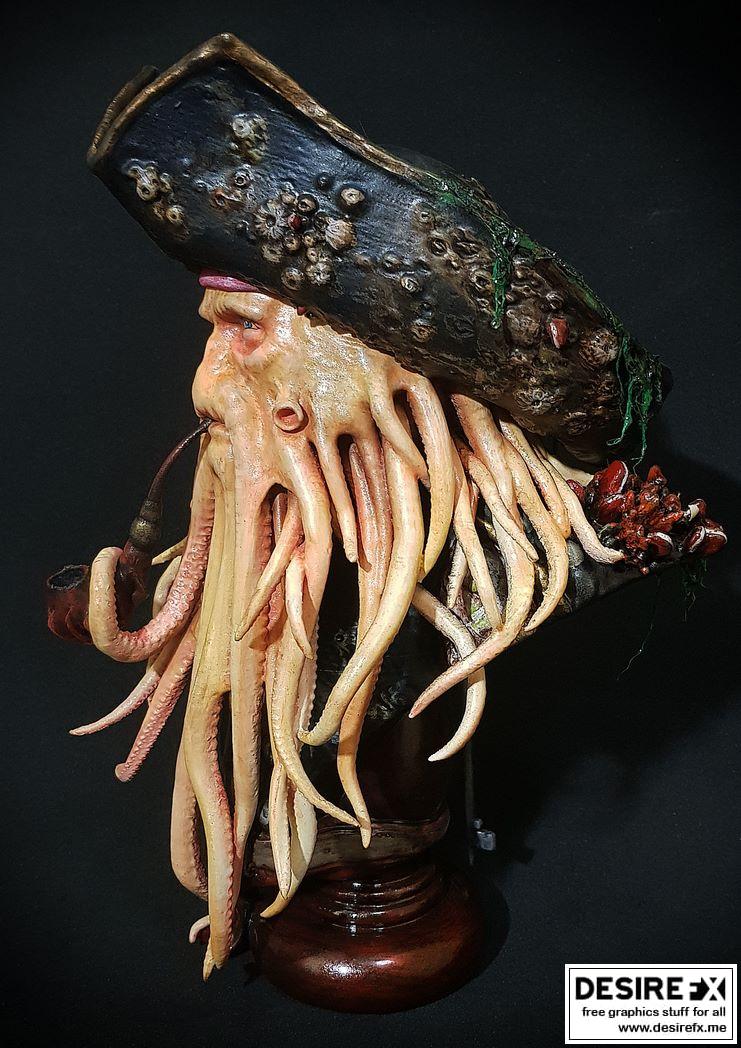Davy Jones 3D打印模型|Davy Jones – 3D Print Model