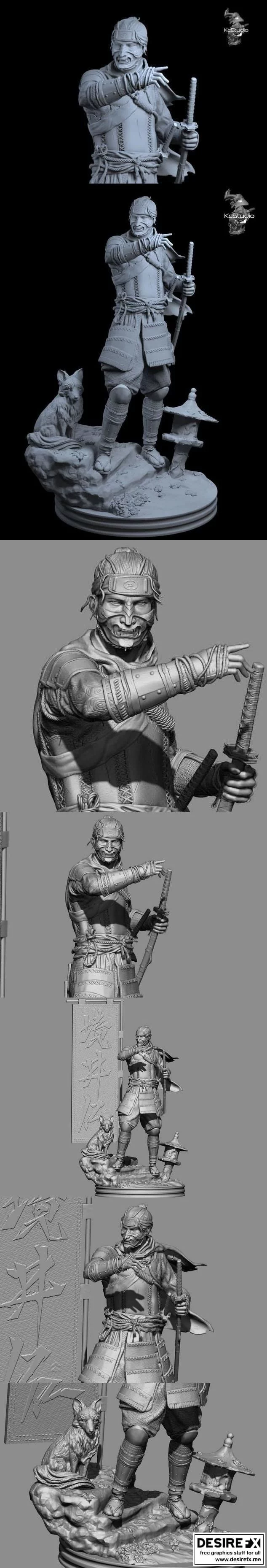 Ghost of Tsushima – Jin Sakai – 3D Print Model