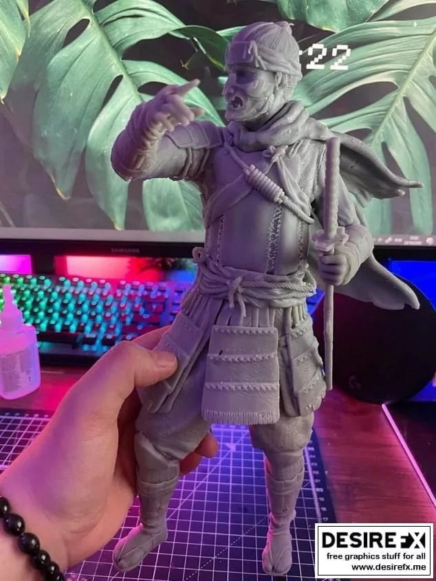 Ghost of Tsushima – Jin Sakai – 3D Print Model
