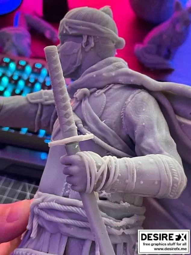 Ghost of Tsushima – Jin Sakai – 3D Print Model