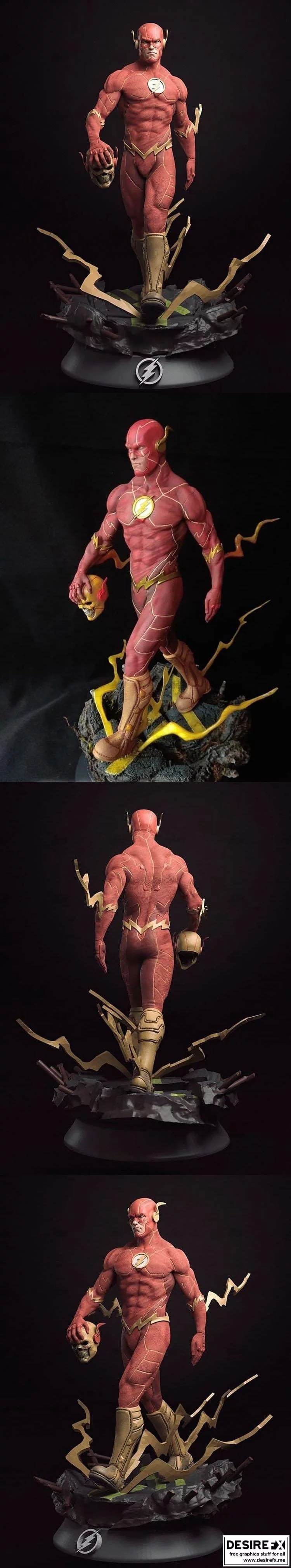 DC漫画 - 超人 - 3D打印模型|Flash – DC Comics – 3D Print Model