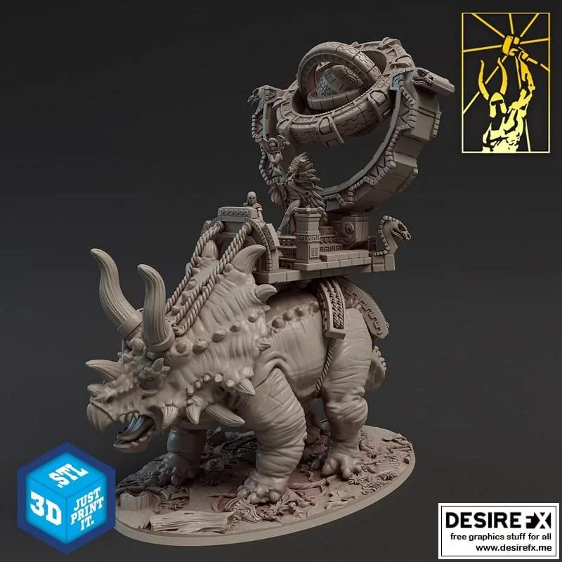 亚马逊与巨兽海盗——Titan Forge 3D打印模型|Amazons and Ogre Pirates – Titan Forge 3D Print Models