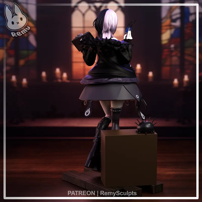 Remy雕塑·志织·3D打印模型|Remy Sculpts – Shiori – 3D Print Model