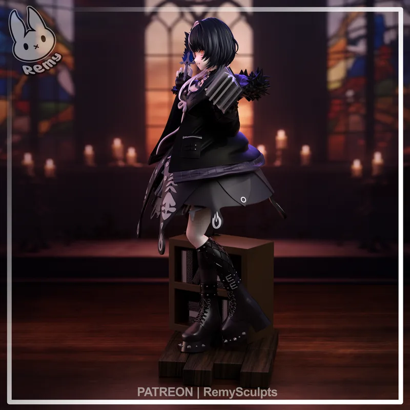 Remy雕塑·志织·3D打印模型|Remy Sculpts – Shiori – 3D Print Model