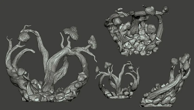 小恶魔Hashirama 3D打印模型|Chibi Senju Hashirama – 3D Print Model