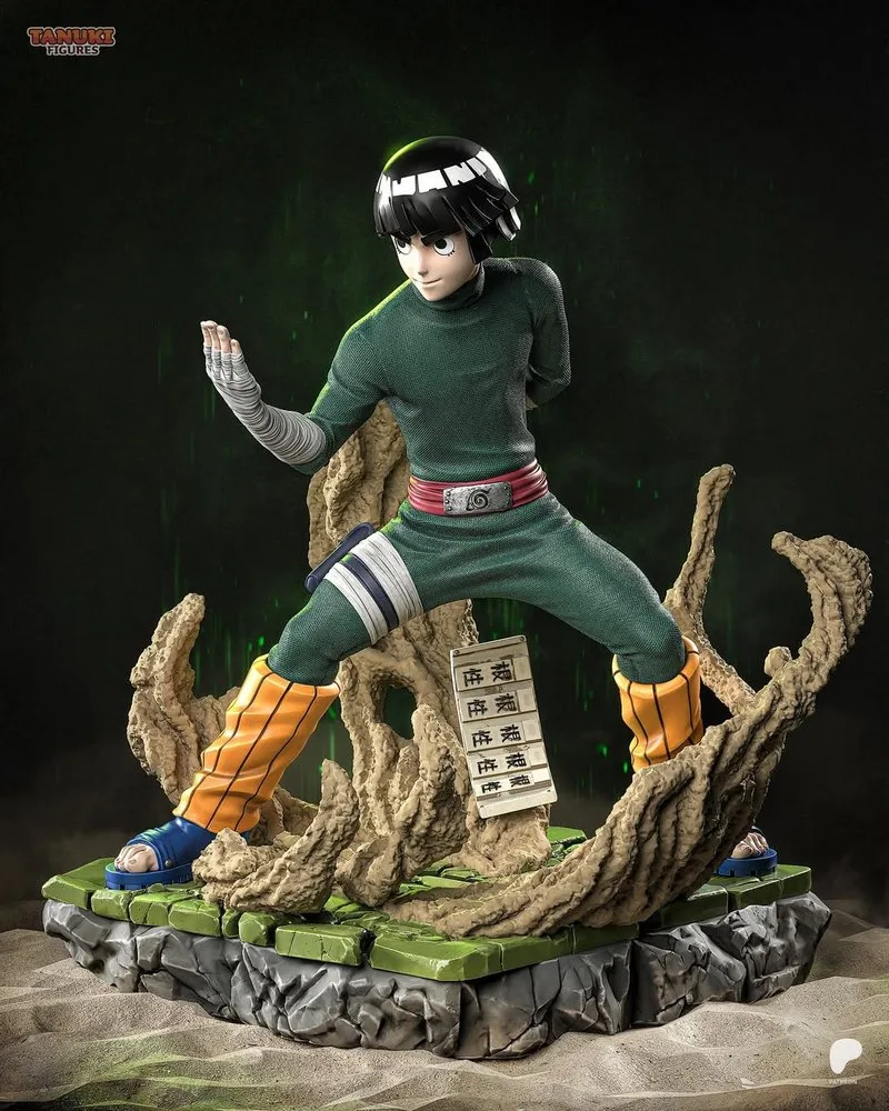 岩窟王岩隐·罗小虎 3D打印模型|Tanuki Figures – Rock Lee – Naruto – 3D Print Model