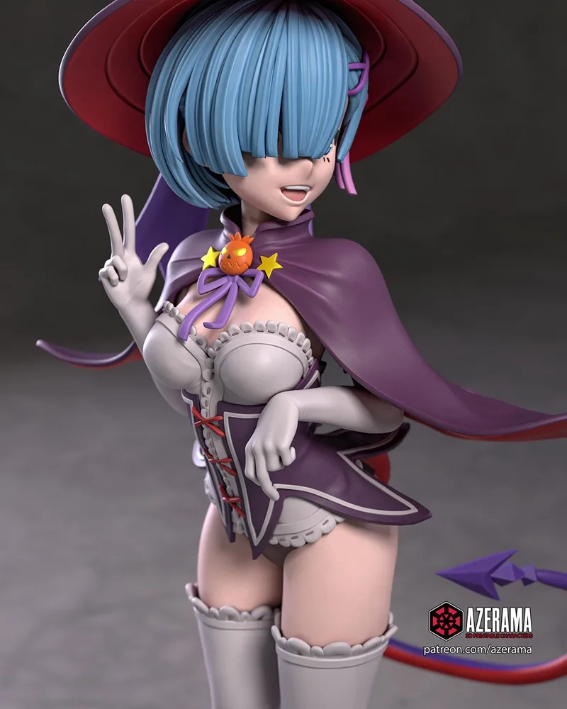 Azerama – 鬼怪回忆 3D打印模型|Azerama – Spooky Rem – 3D Print Model