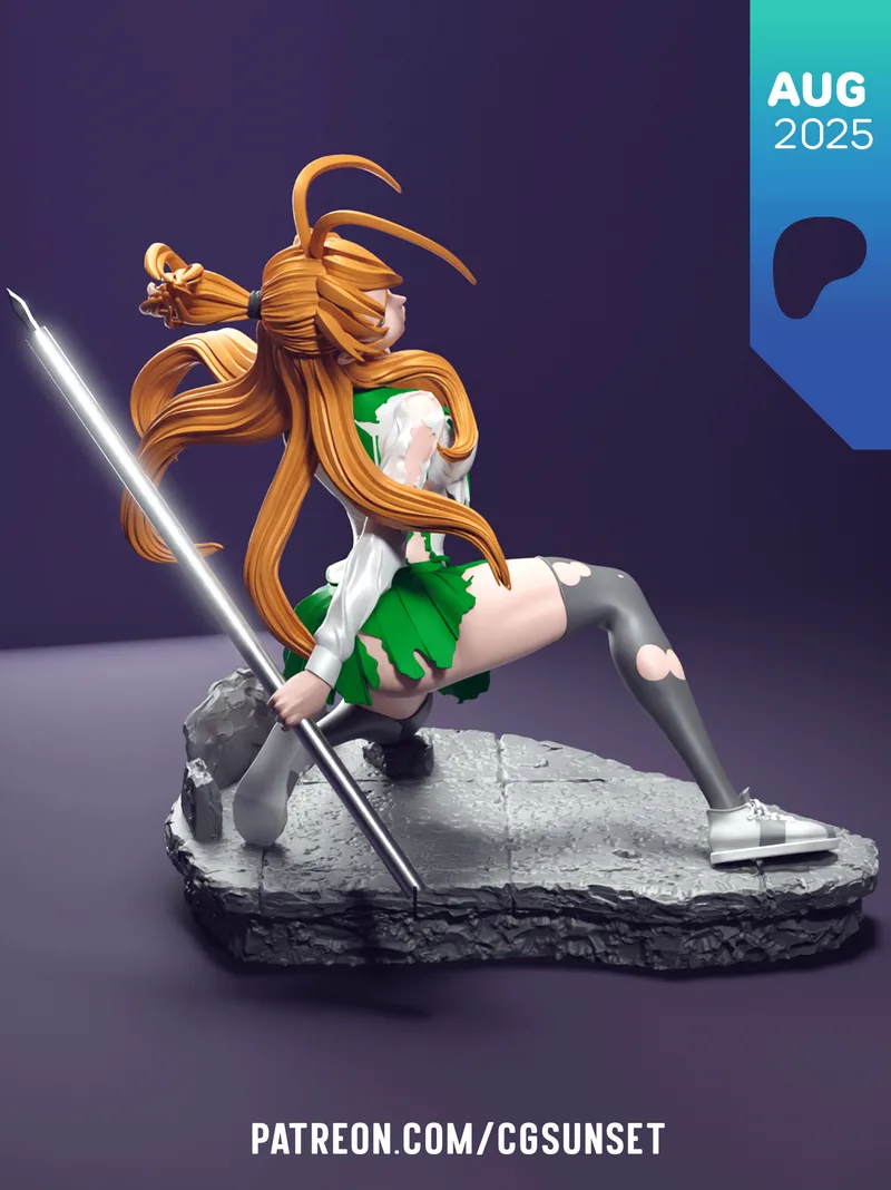 宫崎-Rei Miyamoto 3D打印模型|Rei Miyamoto – 3D Print Model