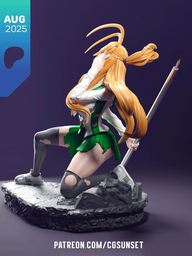 宫崎-Rei Miyamoto 3D打印模型|Rei Miyamoto – 3D Print Model