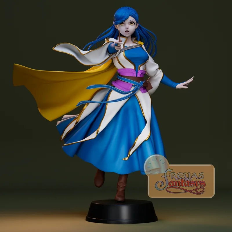 Rozemyne——书虫崛起 3D打印模型|Rozemyne – Ascendance of a Bookworm – 3D Print Model
