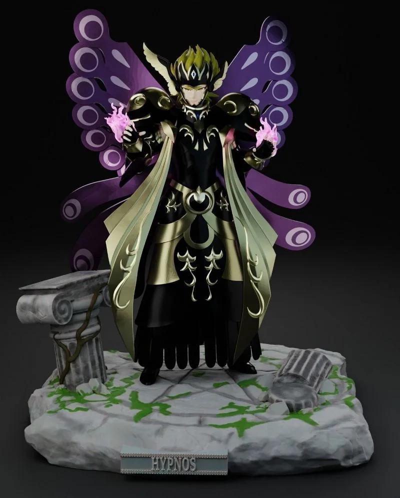 圣斗士星矢 3D打印模型|Hypnos God – Saint Seiya – 3D Print Model