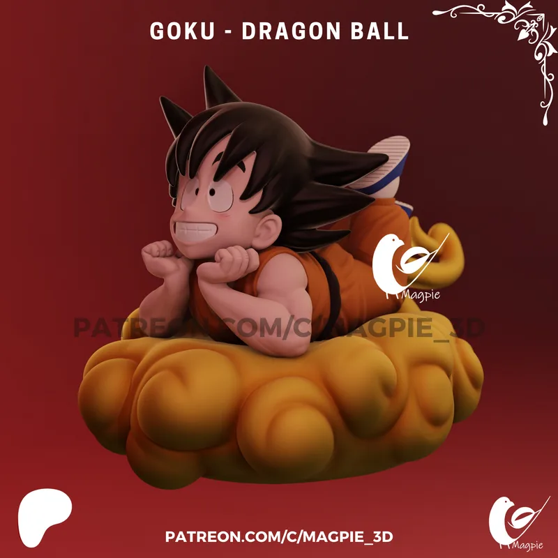 MagPie 3D - 一拳超人 - 一拳超人角色模型|MagPie 3D – Chichi – Dragon Ball – 3D Print Model