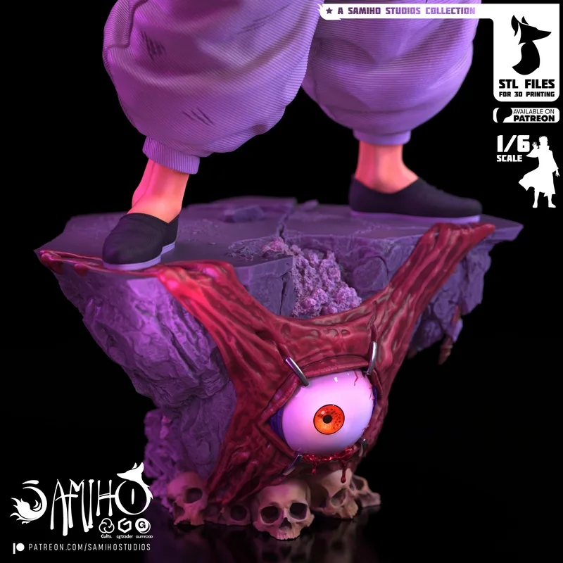 咒术回战 佐藤聪美 3D打印模型|Satoru Gojo – Jujutsu Kaisen – 3D Print Model