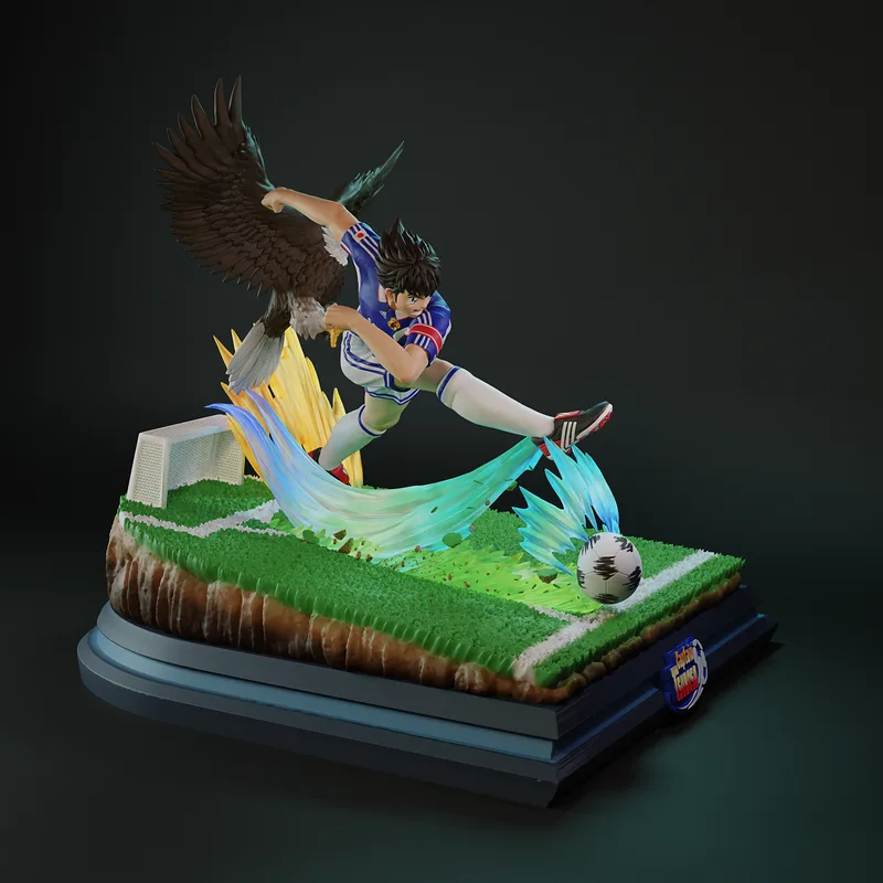 Studio Supreme 3D打印模型：Tsubasa Supreme角色精致复刻版|Studio Supreme – Tsubasa Supreme – 3D Print Model